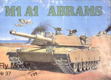 gegenwärtiger US-Panzer M1A1 Abrams  1:25  (Erstausgabe)