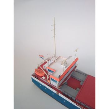 holländisches SSCC (kleines Containeschiff) Susanne (Bj. 2003) 1:250 Wasserlinienmodell, präzise