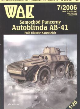 ital. Autoblinda (Panzerwagen) Fiat SPA AB-41  1:25
