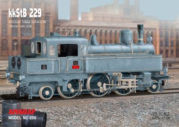 Tenderlokomotive kkStB 229 (Fahrzeug-Nr. 22915 der k.k. österreichischen Staatsbahnen, Bj.1907-1909) 1:25 extrem²