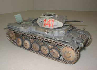 leichter Panzer Pz.Kpfw II Ausf. C 1:25  übersetzt!