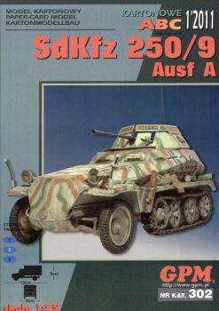 leichter Schützenpanzerwagen Sd.Kfz.250/9 Ausf.A (alt) 1:25