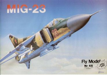 Mikoyan MiG-23MF Flogger 1:33 übersetzt, 2. Ausgabe