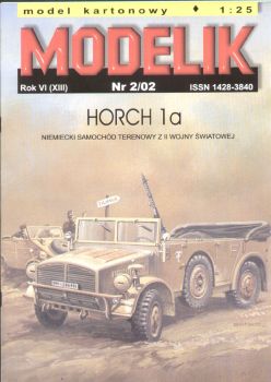 militärischer Geländewagen Horch 1a (Bj. 1935) Africa Corps 1:25, ANGEBOT