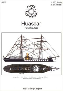 peruanisches Panzerschiff Huascar (1865) oder optional... 1:250 ANGEBOT