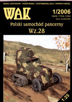 poln. Halbketten-Panzerwagen wz.28 (frühe Version, 1928) 1:25