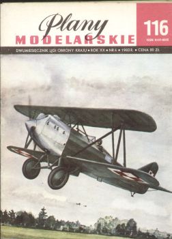 poln. Schulflugzeug Bartel BM-5 (1930) Bauplan