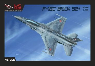 polnische General Dynamics F-16C Serie Block 52+ "Raben"-Sonderbemalung (2019) 1:33