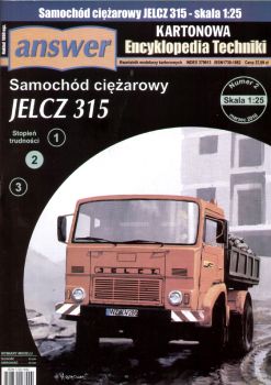 polnischer gegenwärtiger Kippwagen JELCZ 315 1:25 ANGEBOT