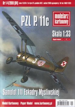 polnisches Jagdflugzeug PZL P.11c (1939) 1:33 ANGEBOT