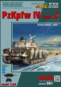 Pz.Kpfw. IV Ausf. J (Kurland, 1945) 1:25 extrem