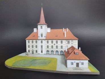 Renaissanceschloss Chropyne / Tschechien (deutsch Chropin, älter auch Kropin) 1615 1:200