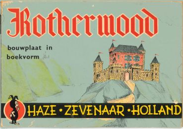Schloss Rotherwood des Verlages Haze Speelgoed- en Bouvplatenfabriek aus Zevenaar / Niederlande aus dem Jahr ca. 1940