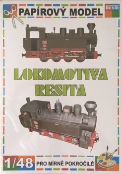 rumänischer Nachbau der Dampflok MAVAG-Typ 70 Resita (1958) 1:48 einfach