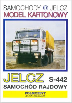 Rally-Lkw Jelcz S-442 der Rallye Paris-Algier-Dakar 1988 1:25 selten