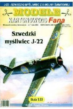 schwedisches Jagdflugzeug J-22 (1943) 1:33-18062