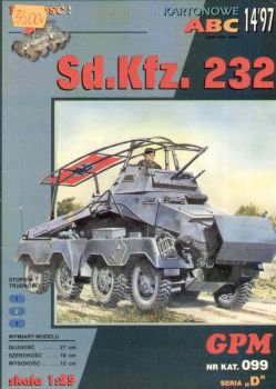 schwerer Radpanzerwagen Sd.Kfz.232 1:25 ANGEBOT