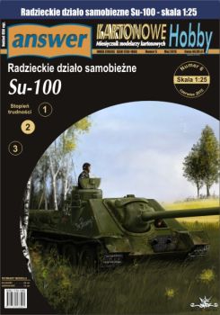 sowjetischer Jagdpanzer Su-100 (2.WK) 1:25