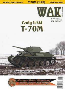 sowjetischer Leichtpanzer T-70M 1:25 einfach, übersetzt