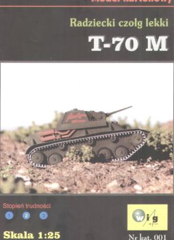 sowjetischer Leichtpanzer T-70M der Roten Armee (1943) 1:25