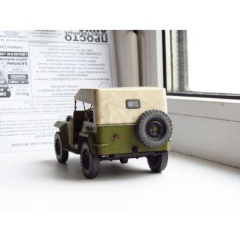sowjetischer Geländewagen GAZ-67B aus dem Jahr 1943 1:25 extrem², deutsche Anleitung