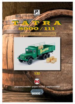 Lieferwagen der Prazdroj-Brauerei Tatra 8000 / 111 1:32 präzise