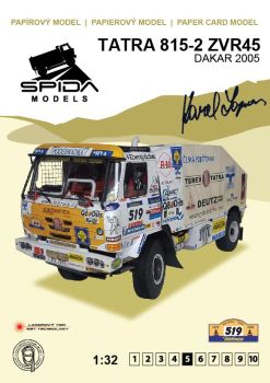 TATRA 815 - 2 ZVR45 Dakar 2005 (Karel Loprais)