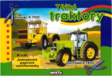 zwei schwere Traktoren: John Deere 7810 und Kirovec K700 1:35 Originalausgabe, (einfach?)