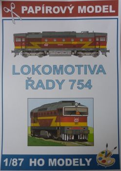tschechoslowakische Diesellok T 478.4 (ab 1988 Baureihe 754) „Taucherbrille“ 1:87 einfach