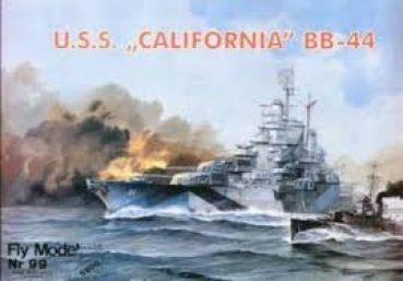 US-Panzerschiff USS California BB-44 (1944) Erstausgabe 1:200