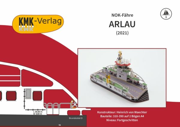 NOK-Fähre ARLAU, 1:250