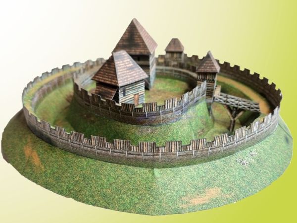 Burg Standl / Tschechien (1327) 1:200