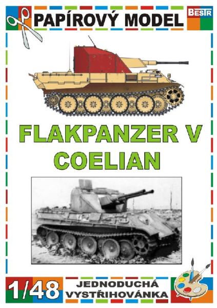 deutscher Flakpanzer Coelian 1:48 einfach
