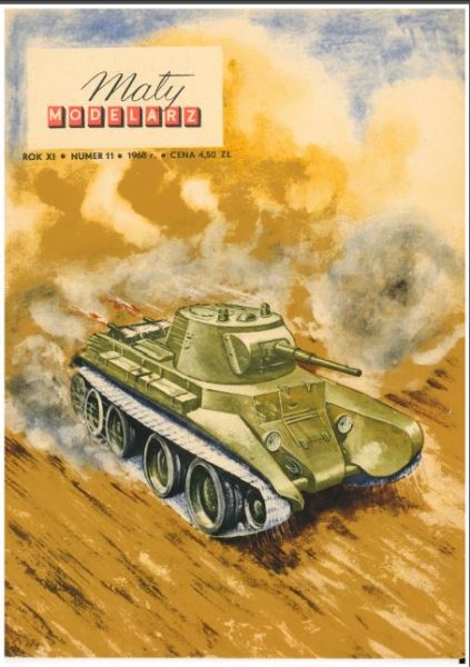 sowjetischer leichter Schnellpanzer BT-7 1:25