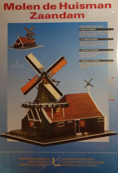 Windmühle "Huisman Zaandam" 1:100