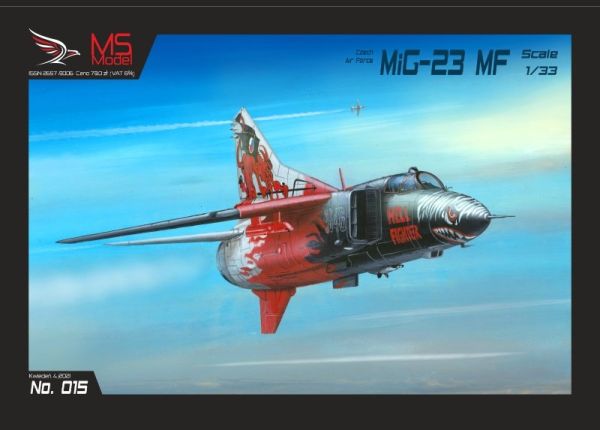 MiG-23 MF Hell Fighter, 1:33 (MS Model 015)