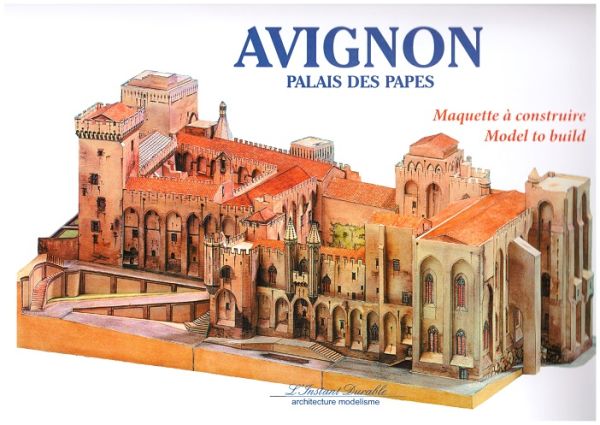 Papstpalast in Avignon, Palais des Papes, 1:300