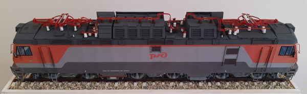 russische E-Schnelllokomotive für Passagierzüge EP20 Olimp (2011) 1:25 extrempräzise²