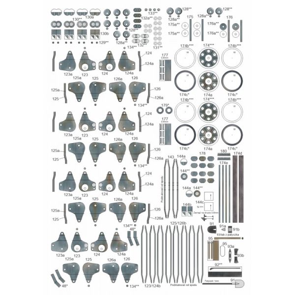 leichter Beutepanzer Pz.Kpfw. 35R 731(f) mod. 1939 (Renault) 1:25 gealterte Farbgebung