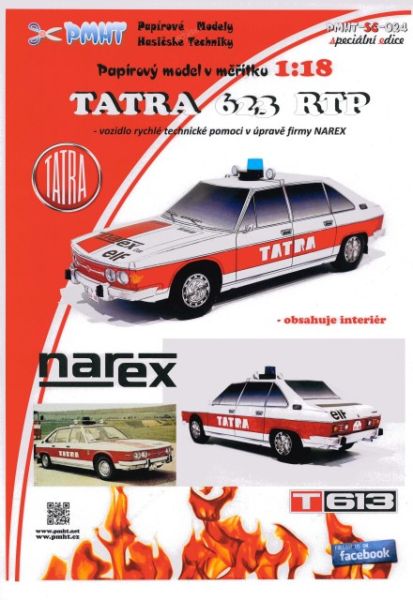 tschechoslowakischer „Jungtimer“: Tatra 623 RTP mit Inneneinrichtung 1:18