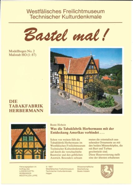Tabakfabrik Herbermann des Westfälischen Freilichtmuseums Technischer Kulturdenkmale 1:87 (H0)