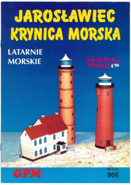 Leuchttürme Jershöft/Jaroslawiec & Kahlberg/Krynica Morska 1:150 Originalausgabe