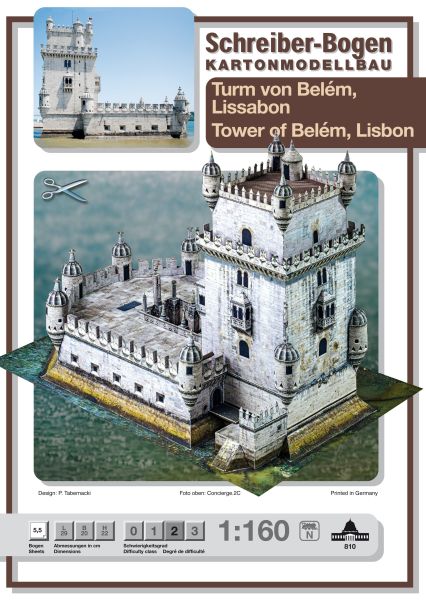 Turm von Belem Lissabon, 1:160 (810)