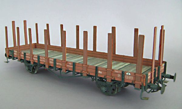 Rungenwagen der deutschen Reichsbahn-Gesellschaft, Bauart Rm, 1:45