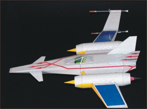 Raum-Jäger ARSEN-7 1:33 (ein Science-Fiction-Modell)