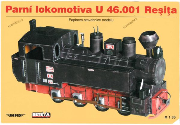 rumänischer Nachbau der Dampflok MAVAG-Typ 70 Resita (1958) 1:35