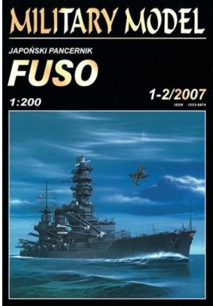 japanisches Panzerschiff IJN Fuso (1944) 1:200 übersetzt extrem!