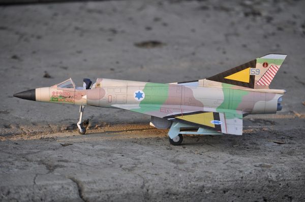 Allwetterabfangjäger Dassault Mirage III CJ (Israelische Luftwaffe, 1973) 1:33