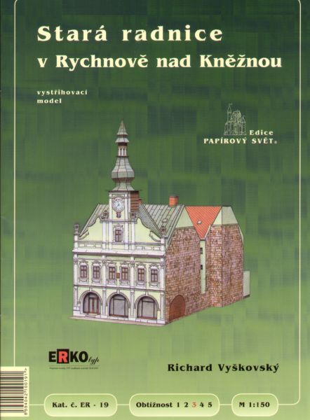Altes Rathaus in Rychnove (1800/1804) 1:150