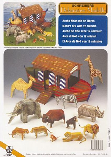 Kindermodell Arche Noah inkl. 12 Tiere (72398)